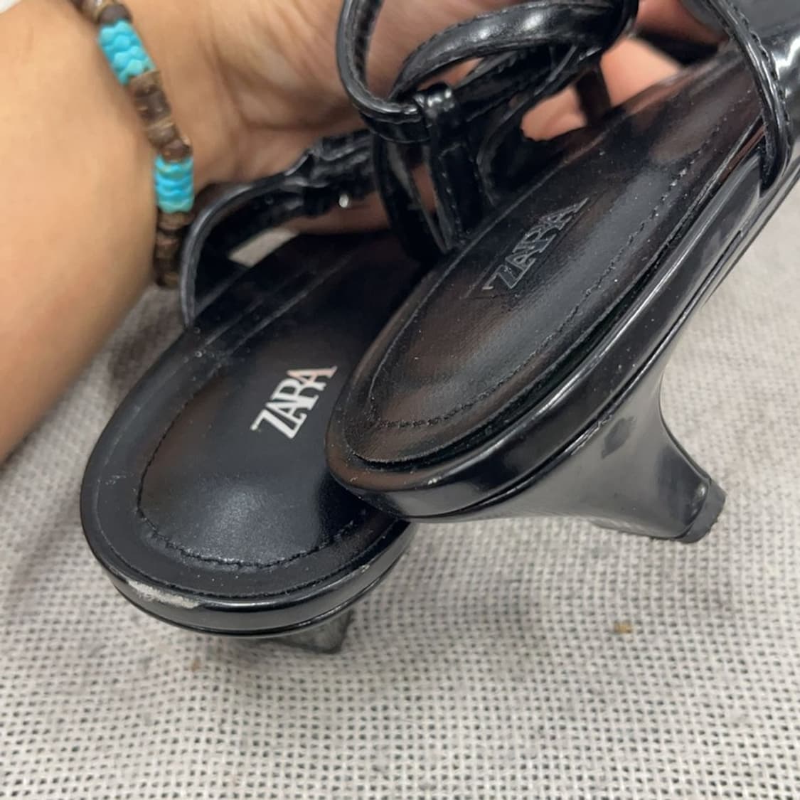 자라 ZARA 스트랩 힐 235 X01232 상품이미지6