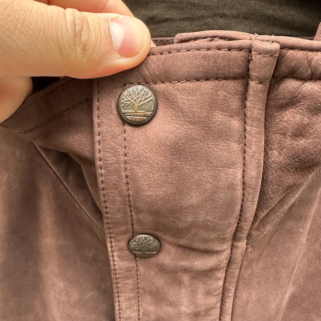 빈티지 90s 팀버랜드 소가죽 스웨이드 자켓 상품이미지2