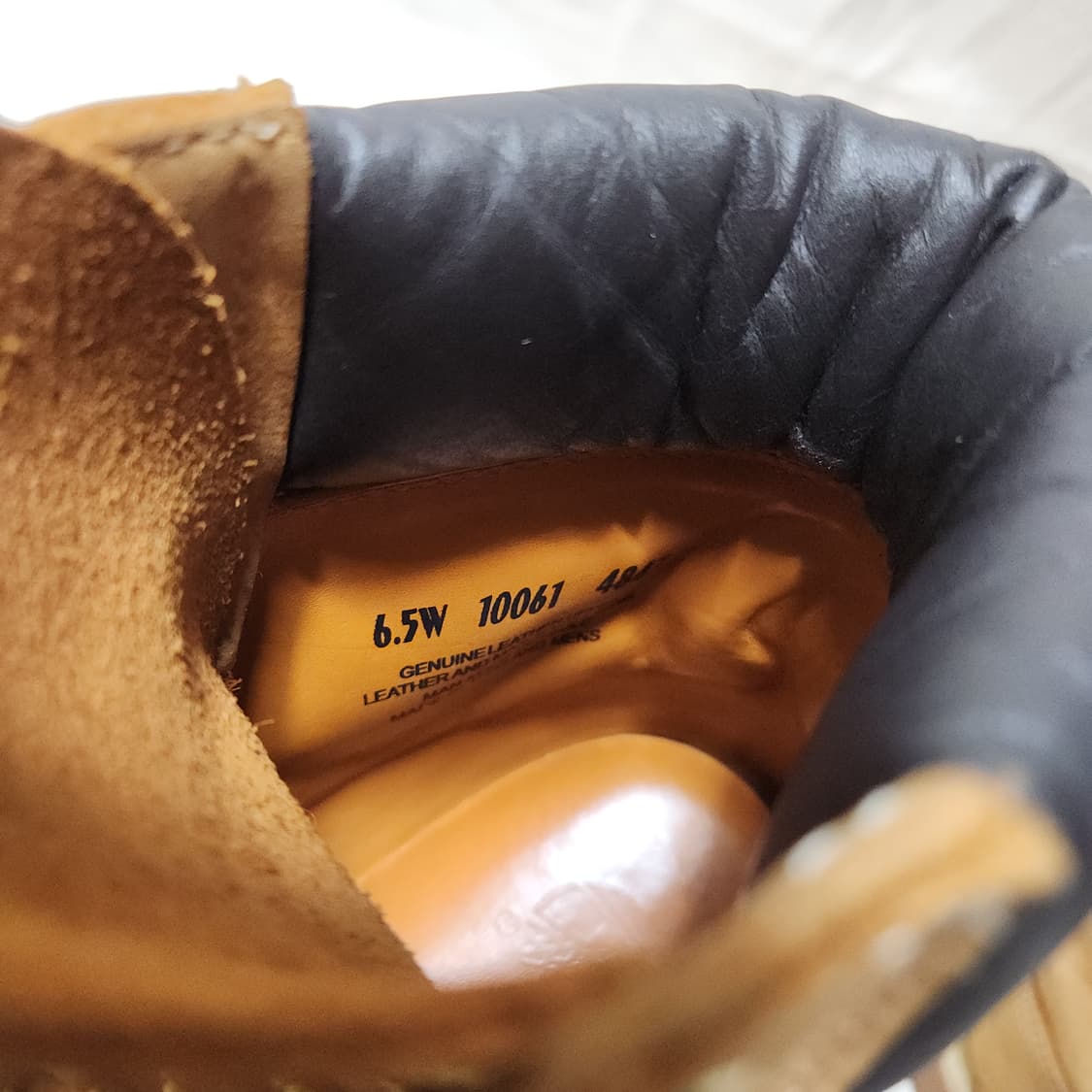 [6.5W] 팀버랜드 6인치 프리미엄 옐로 워터프루프 워커부츠 상품이미지9