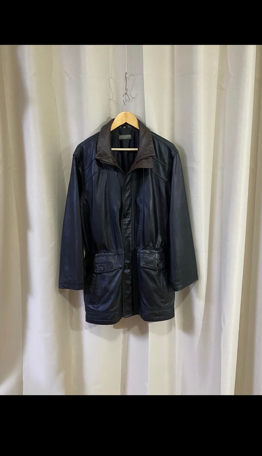 vintage leather parkar 상품이미지2