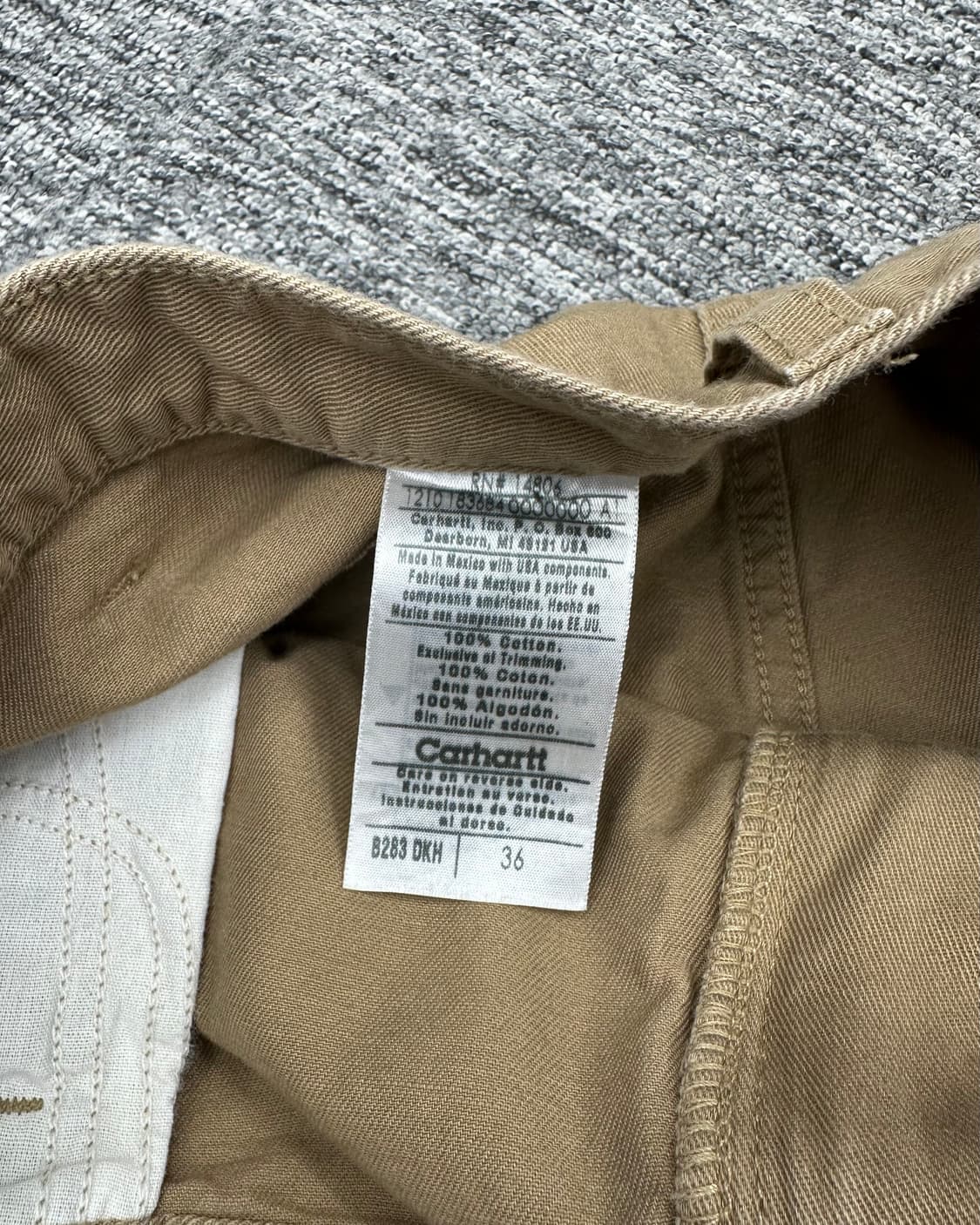 (허단46)칼하트 카펜터 반바지-M1913 상품이미지4