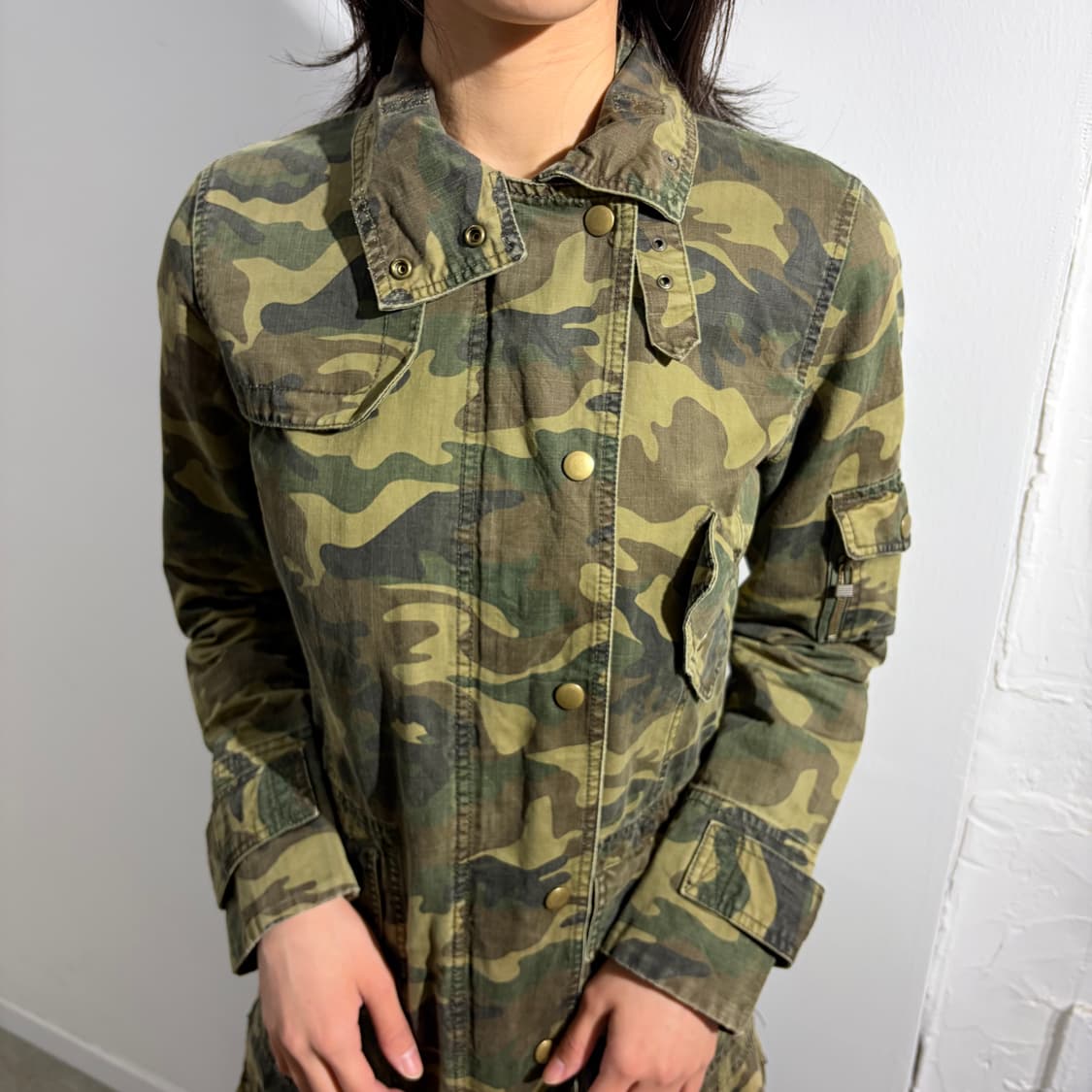 밀리터리 그런지 y2k 카고 코트 상품이미지3