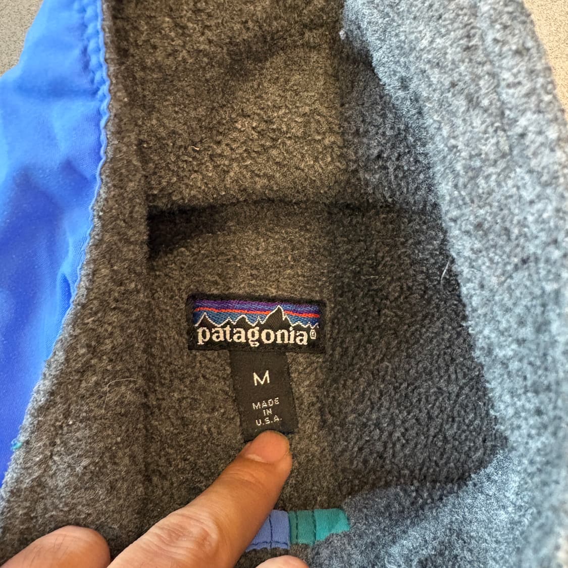 90s patagonia 90년대 미국 생산 파타고니아 쉘드 베스트 자켓 상품이미지6