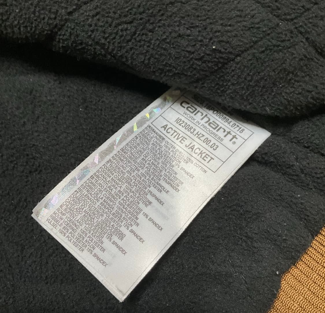 칼하트 WIP 액티브 자켓 L 상품이미지4