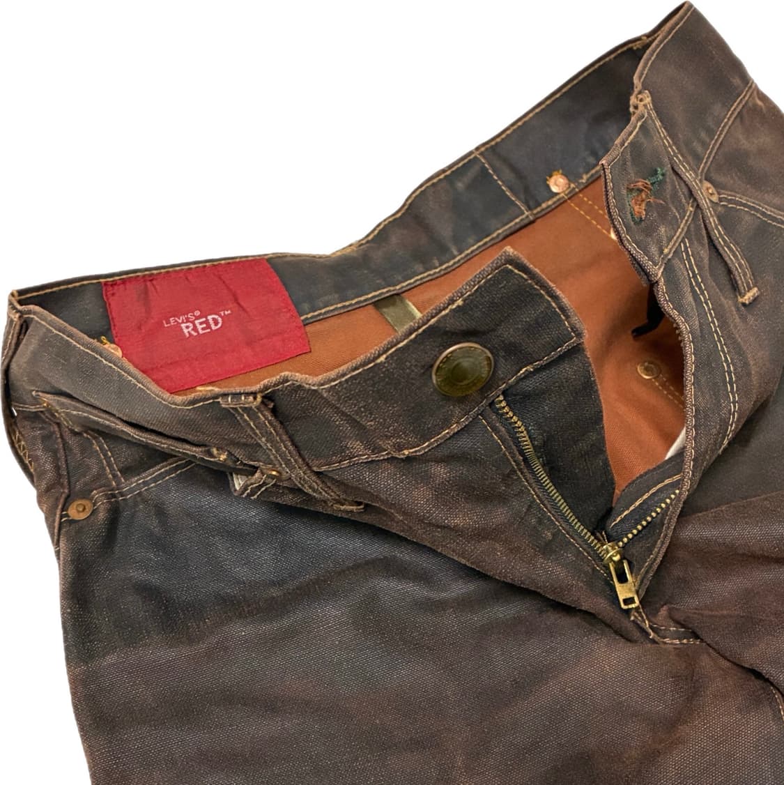 Levi's RED unbalanced coating denimpants 상품이미지3