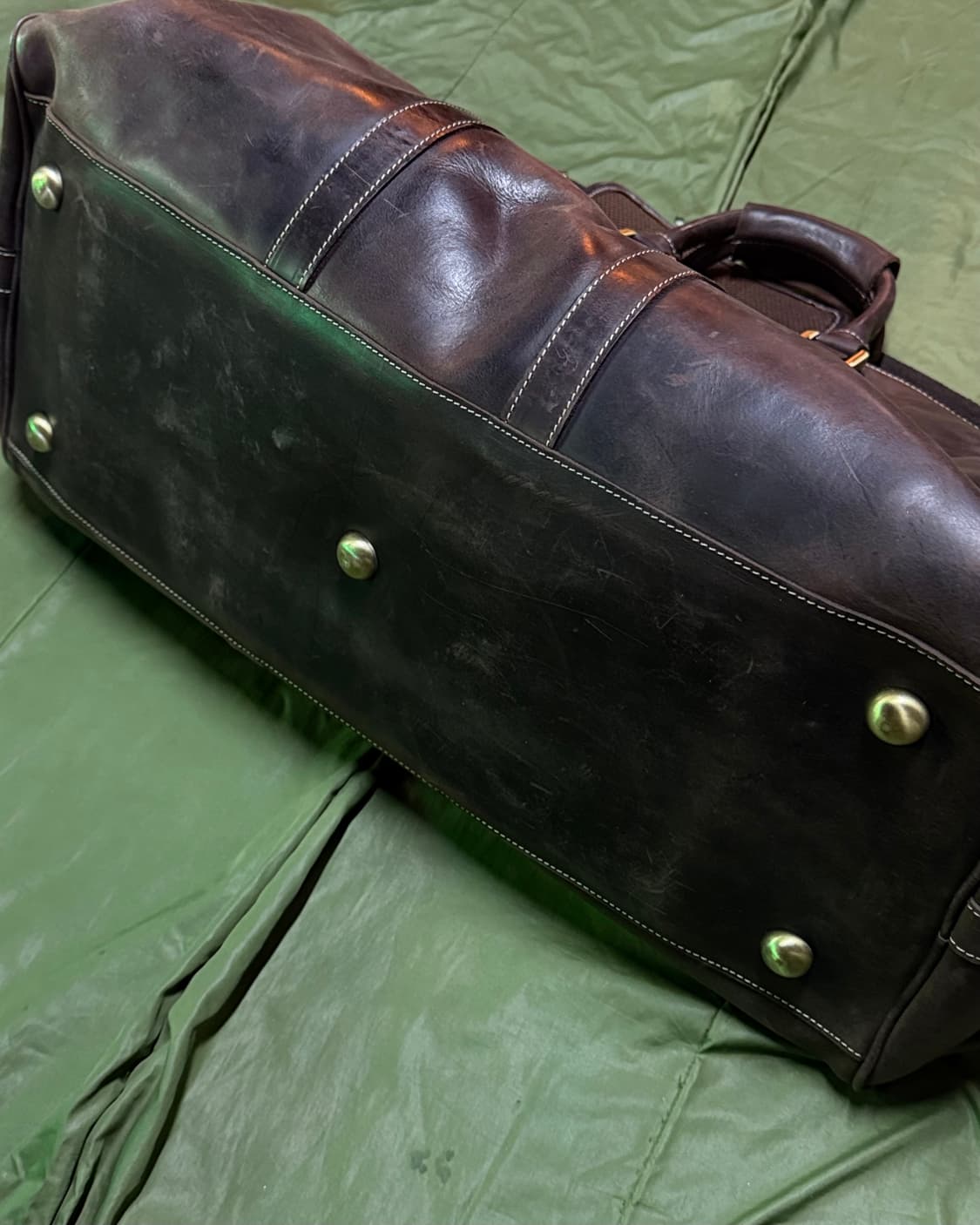 비스포크 콘초 카우하이드 보스턴백 상품이미지4