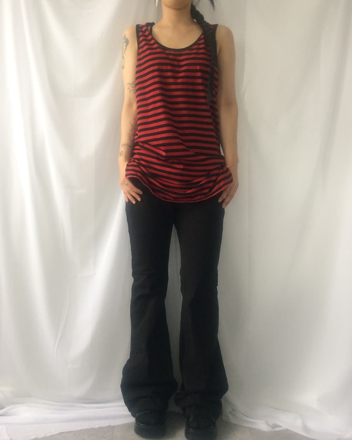 Stripe pattern sleeveless 상품이미지6