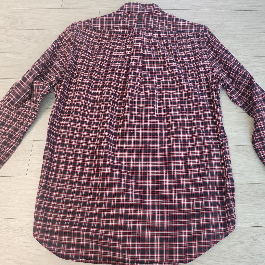 폴로 체크 셔츠 (남녀공용) 상품이미지3