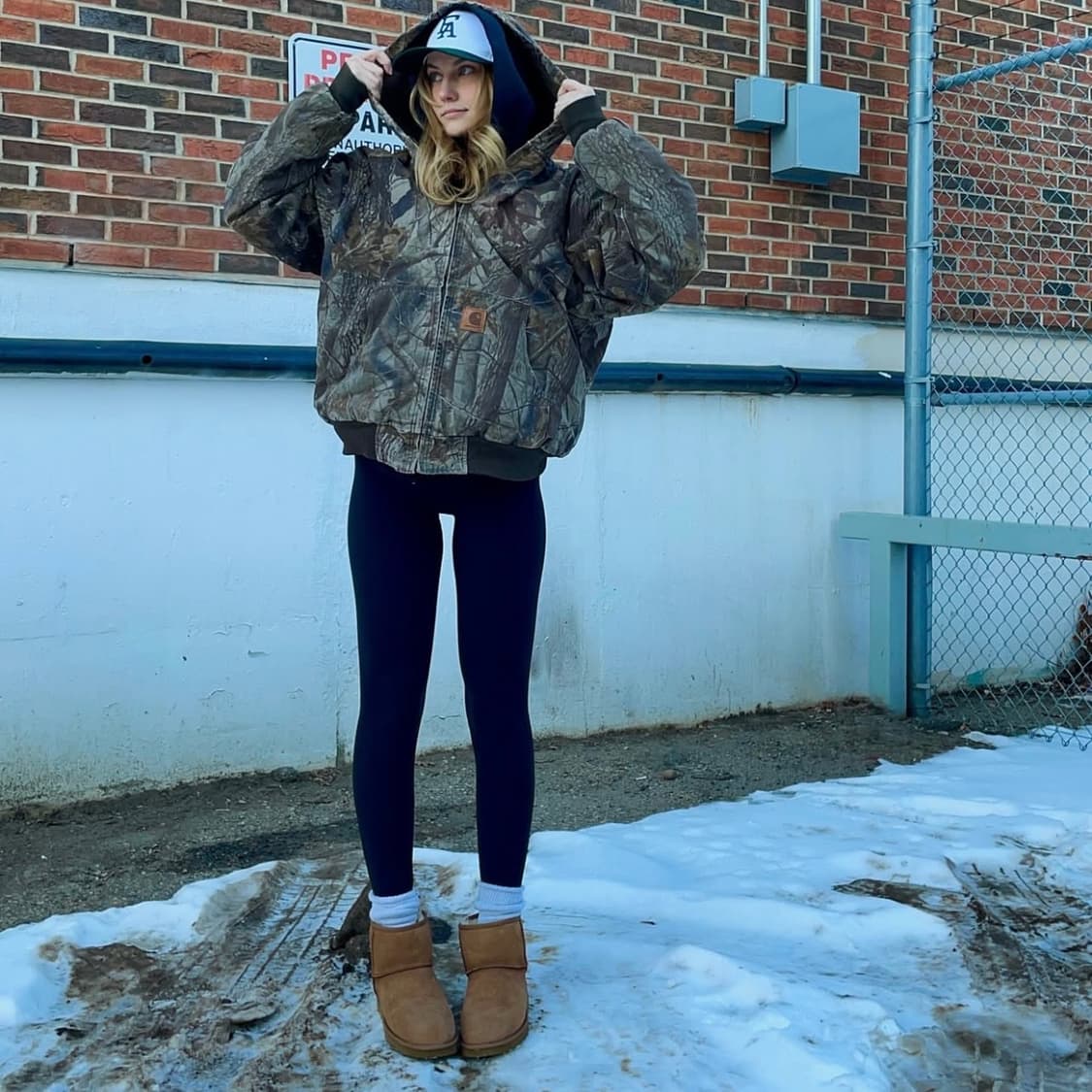 00s USA 빈티지 칼하트 리얼트리 여성 덕액티브 자켓 디트로이트 자켓 상품이미지2