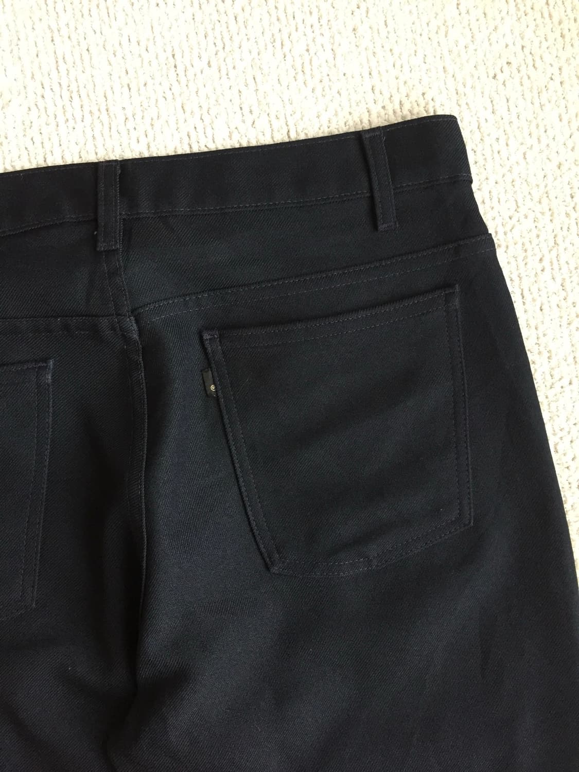 90-00’s levis 517 네이비 스타프레스트 블랭크탭 굿사이즈 상품이미지6