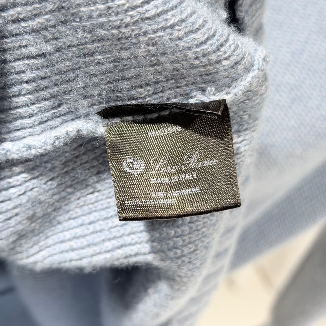 (A+/50) / 로로피아나 베이비 캐시미어 터틀넥 니트 상품이미지7