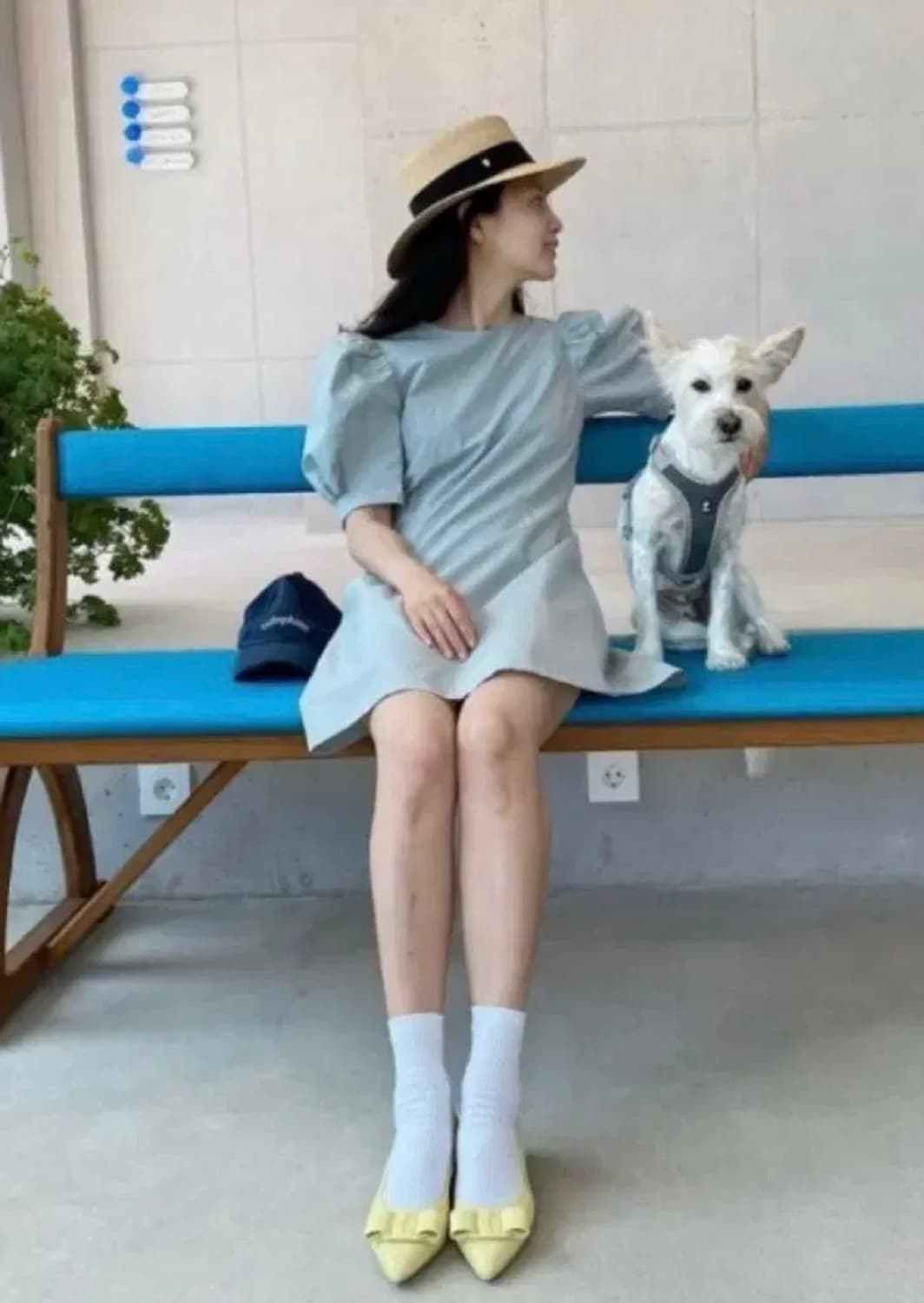 셀로판 윤승아 미니원피스 상품이미지2