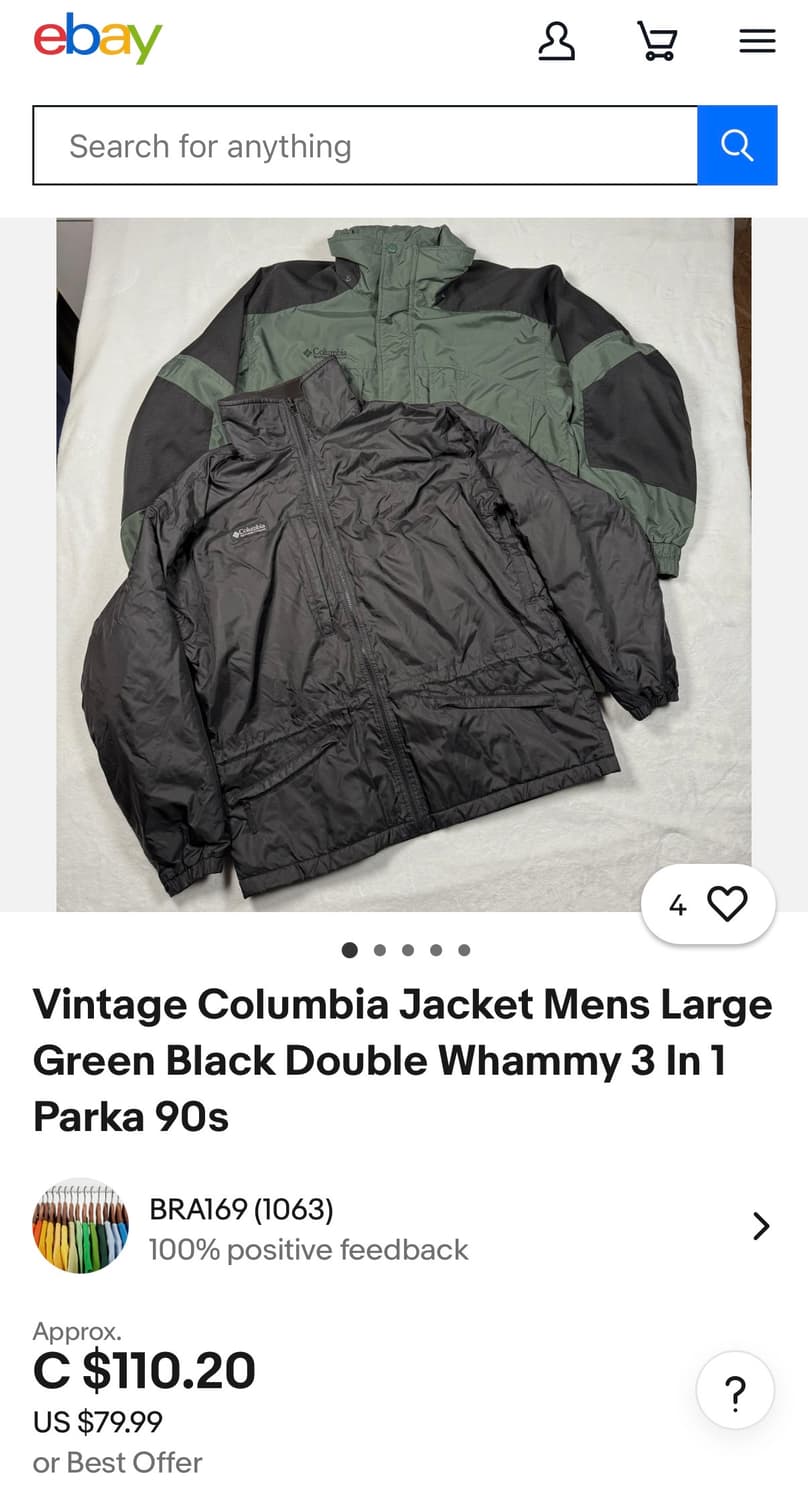 컬럼비아 Double Whammy L 상품이미지4