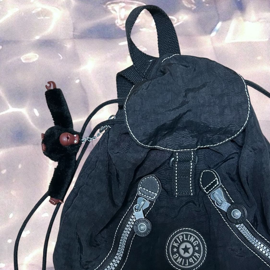 키플링 백팩 복조리 가방 블랙 y2k 고릴라  상품이미지2