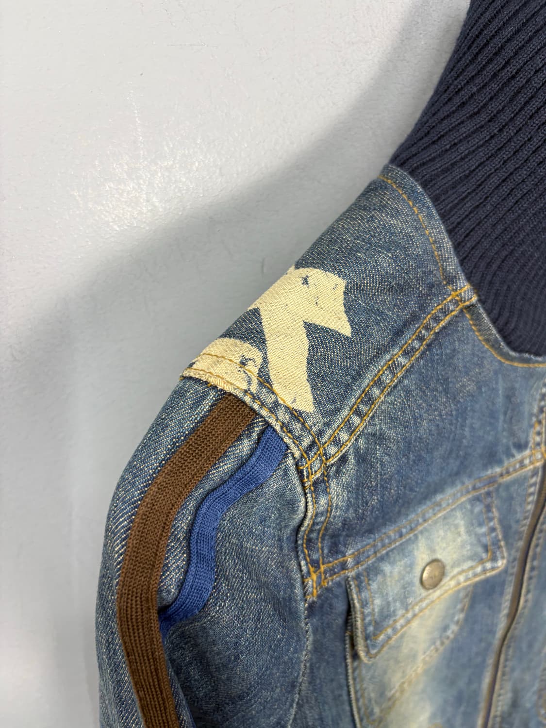 MLB 뉴욕메츠 올드스쿨 데님 자켓 A2962 상품이미지4