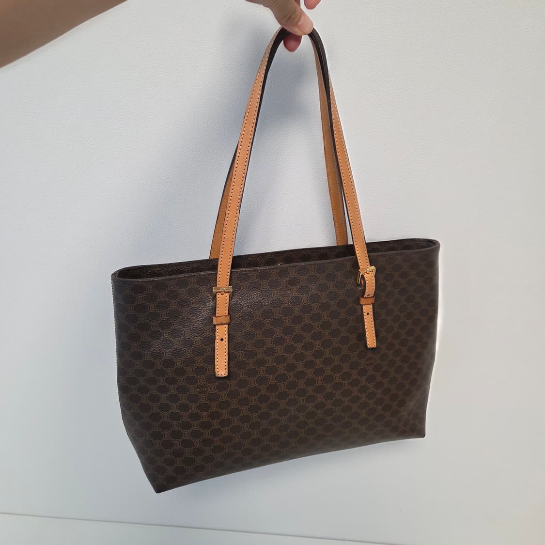 CELINE 셀린느 정품 마카담 빈티지 쇼퍼백 숄더백 상품이미지1