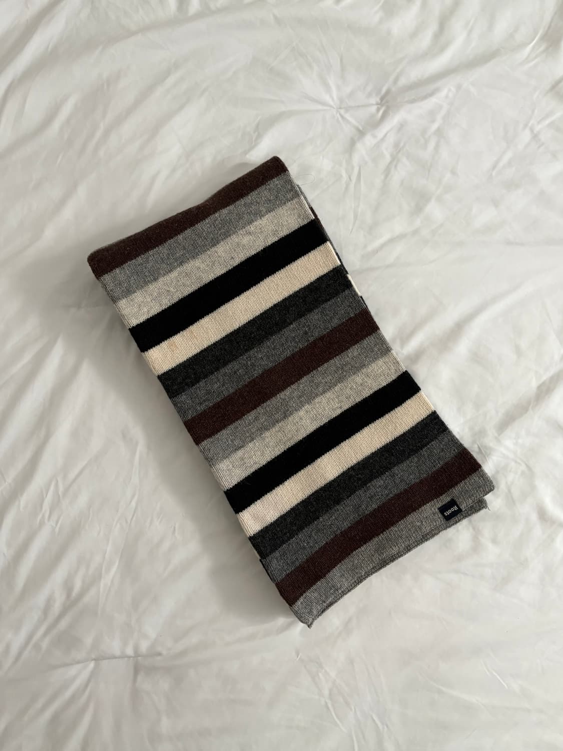 ROOTS wool striped muffler 루츠 스트라이프 목도리 상품이미지2