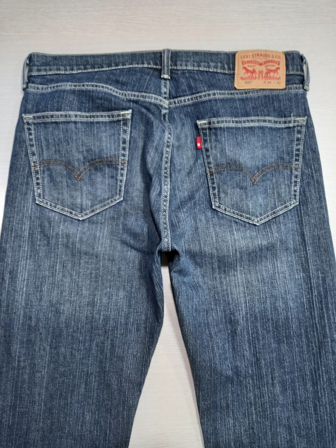 35 리바이스505 워싱 스판 일자진 35-255 상품이미지4