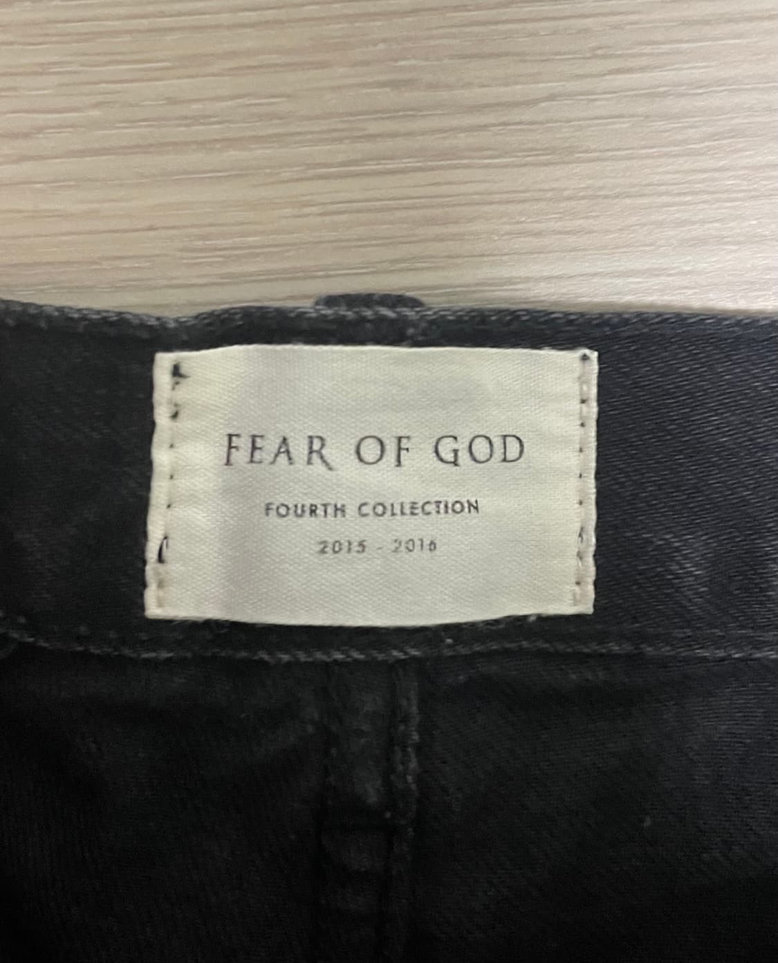 급처)피어오브갓 4th 블랙진(32) 상품이미지4