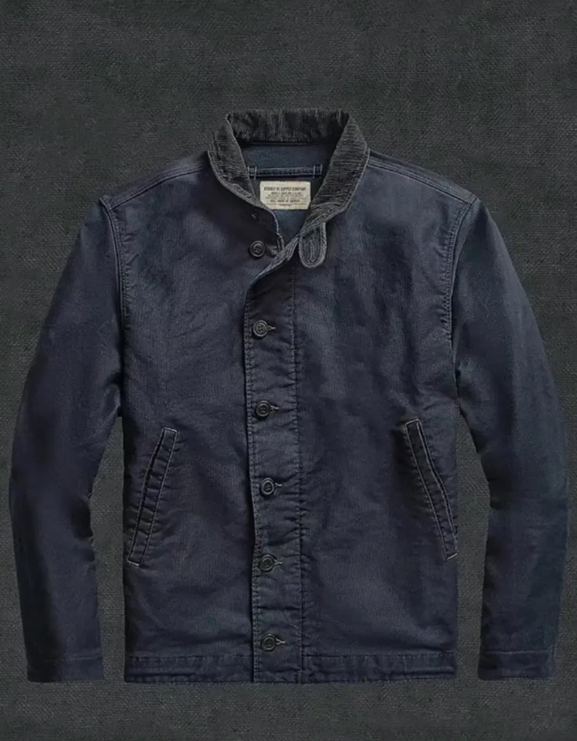 RRL 더블알엘 네이비 덱자켓 상품이미지1