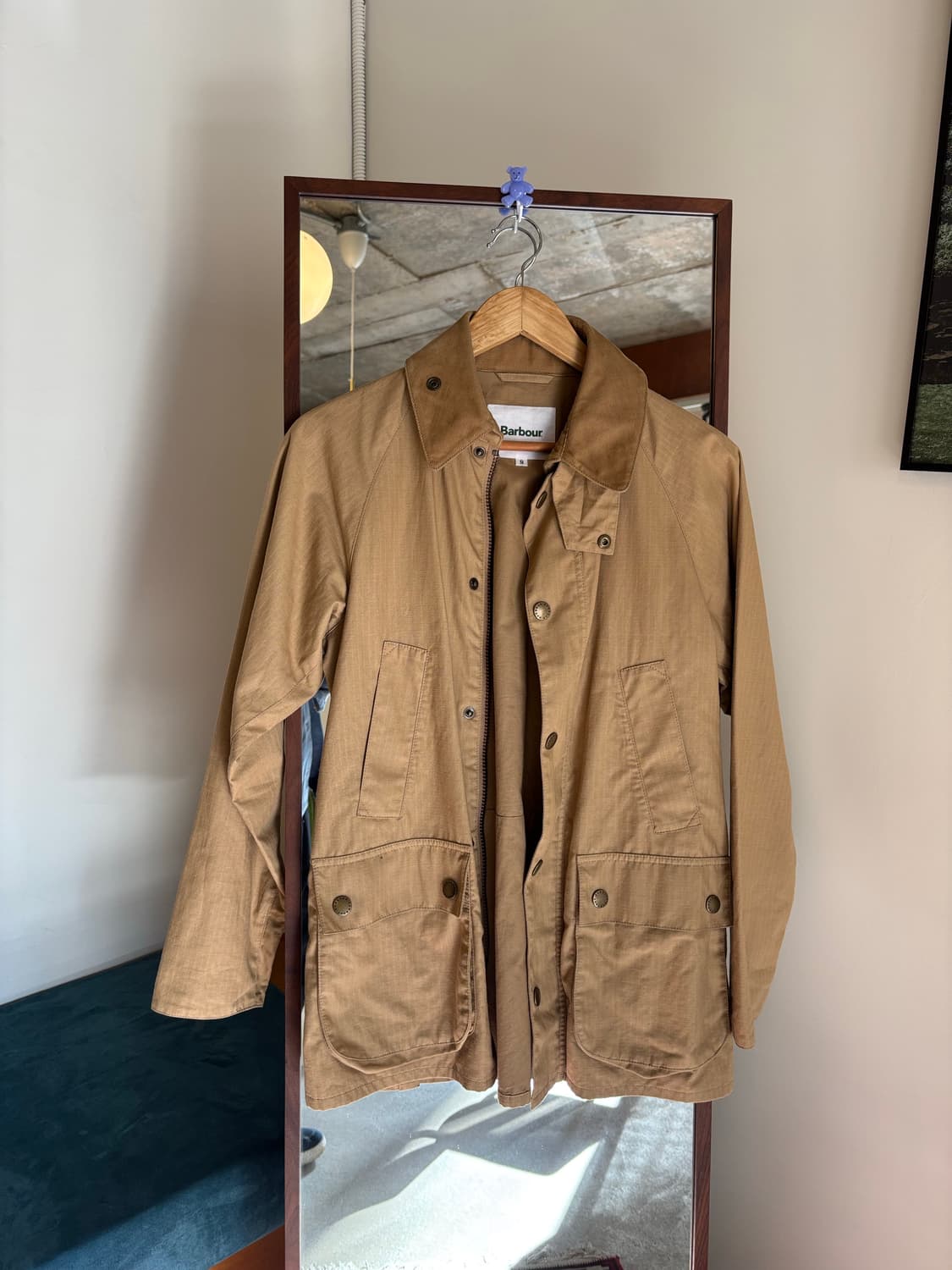 바버 비데일 x 빔즈f 콜라보 자켓 상품이미지1