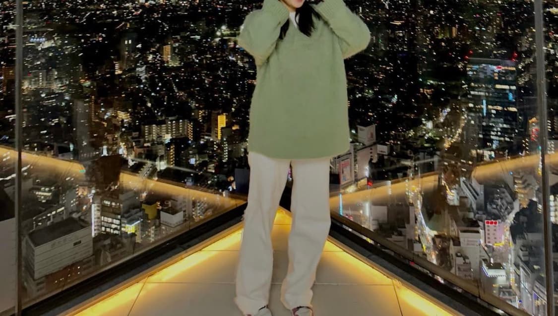 COS 모헤어 니트 S 그린 (착용샷 있음) 상품이미지5