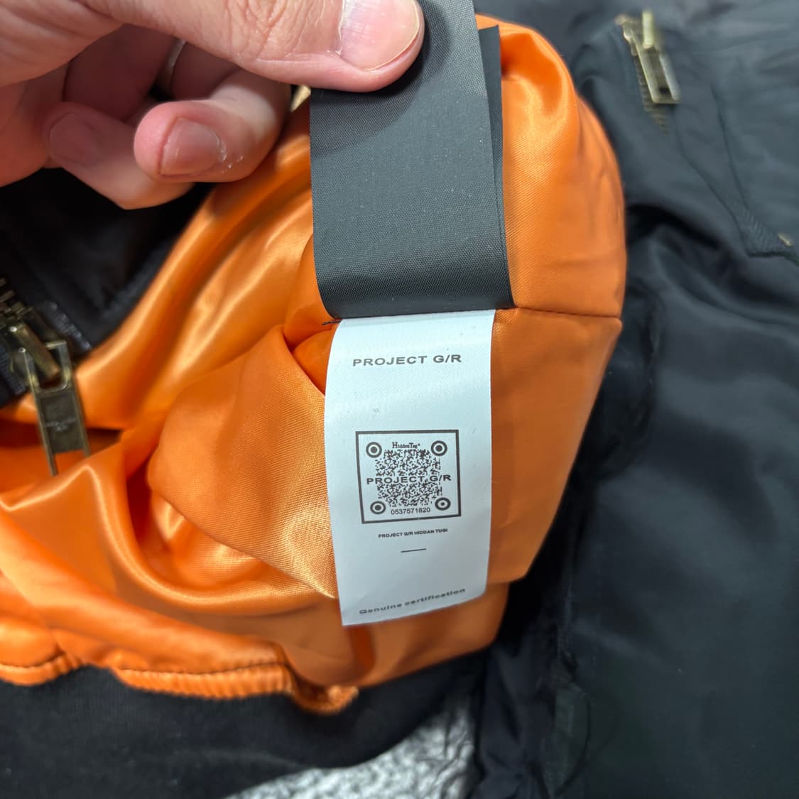 프로젝트 G/R 리워크 봄버 자켓 (0) 상품이미지6