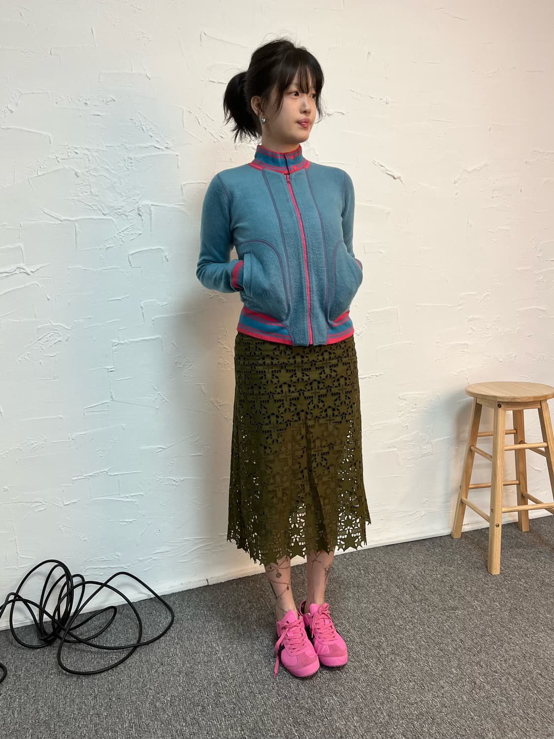 히스테릭 글래머 리버서블 바시티 재킷 상품이미지8