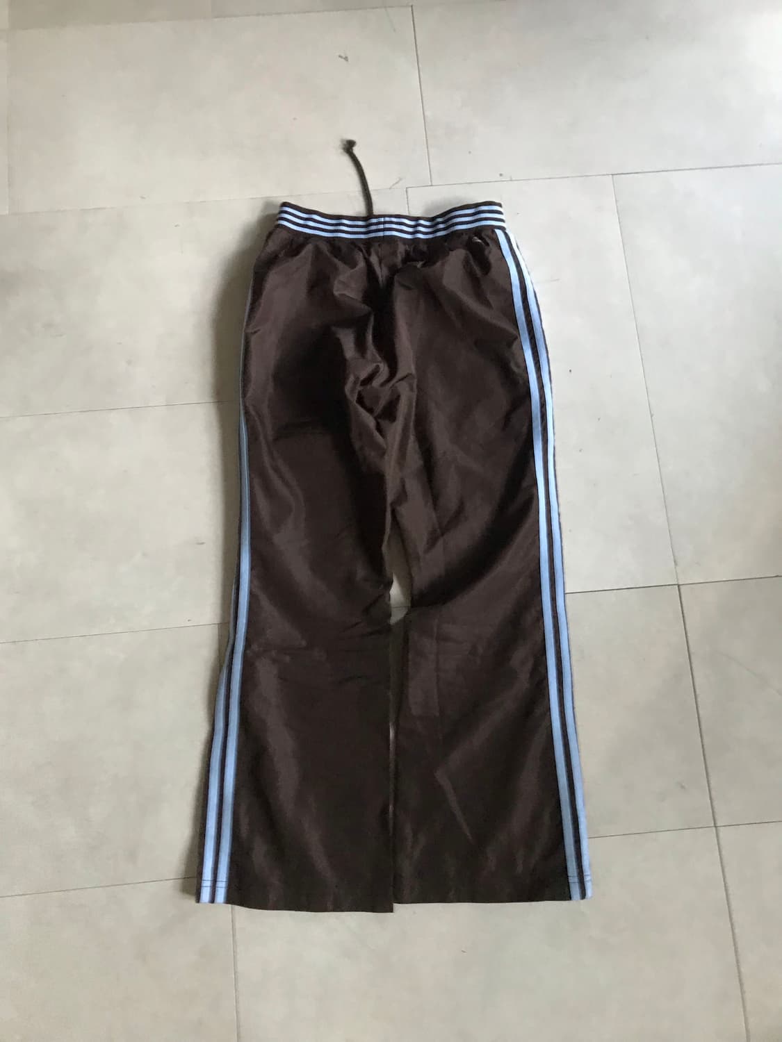 아디다스 브라운 연하늘 트레이닝 팬츠 상품이미지6