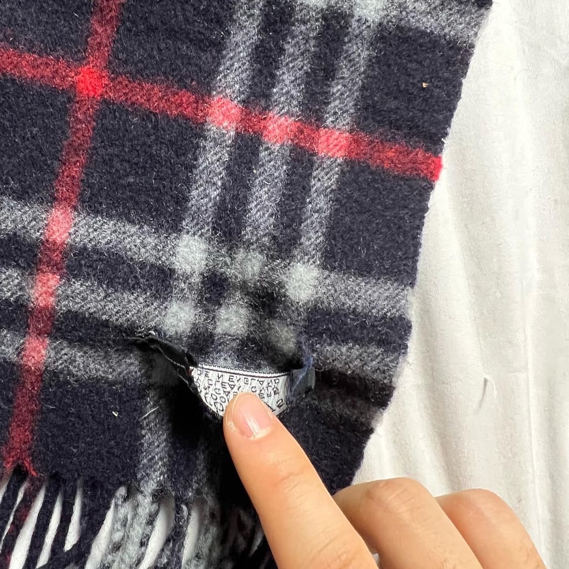 버버리 캐시미어 머플러 상품이미지5