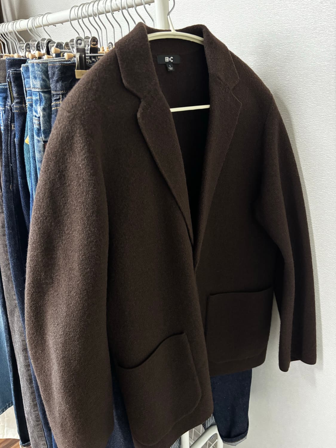 UNICLO C 니트 재킷 상품이미지1