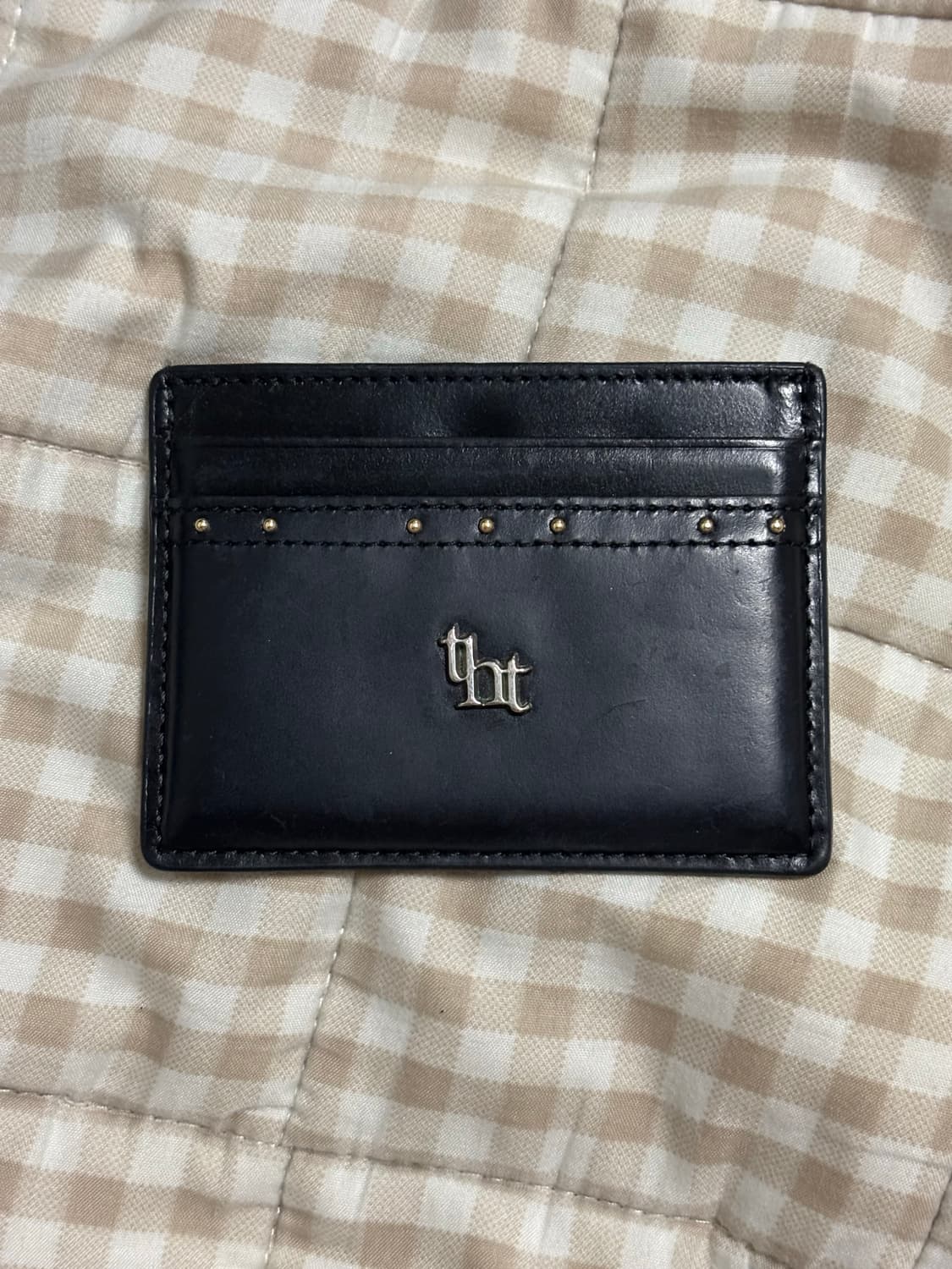 쓰리타임즈 카드지갑 Classic stud card holder 상품이미지1