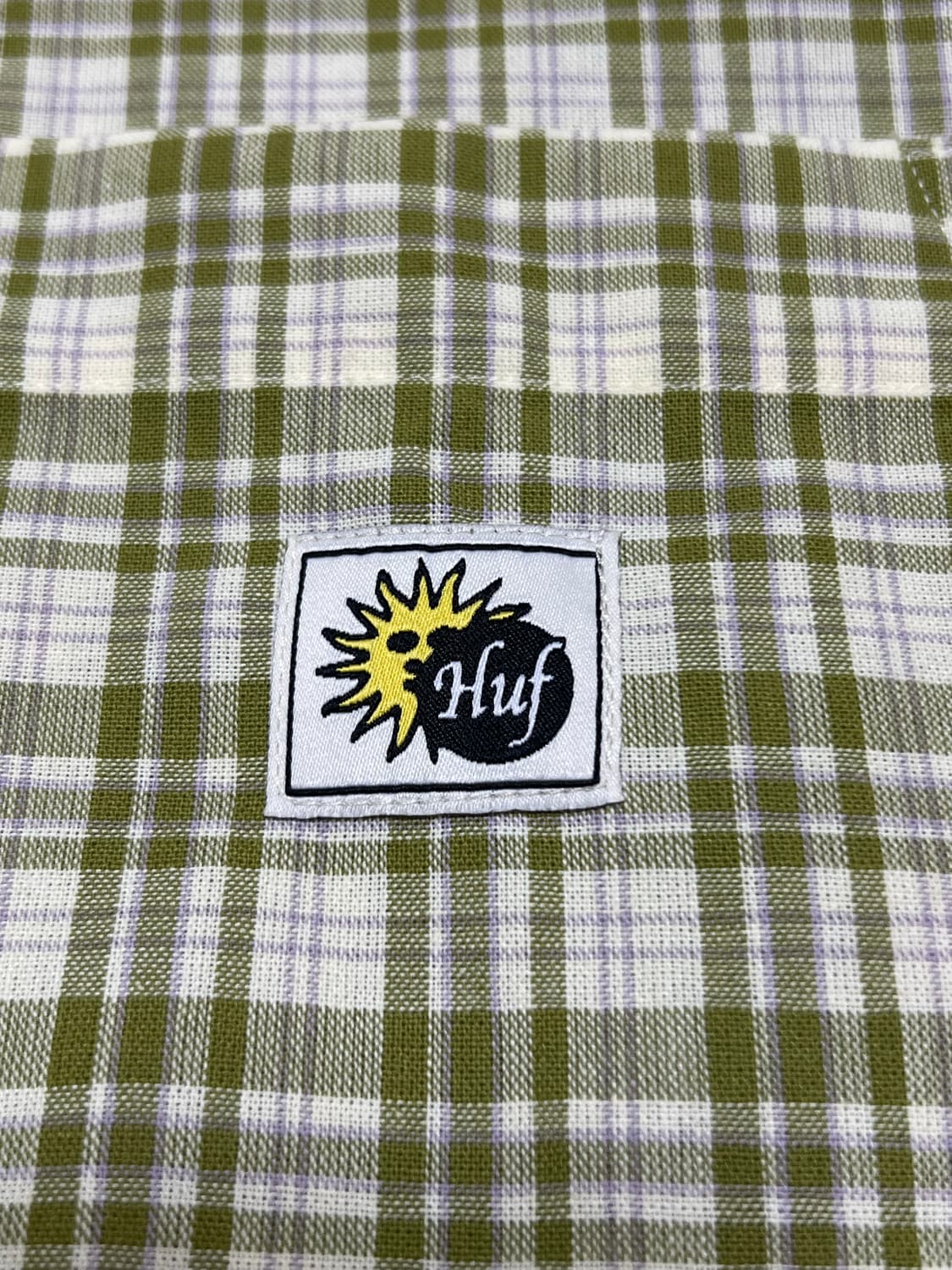 허프 huf TOTAL ECLIPSE PLAID SHIRT (L) 상품이미지5