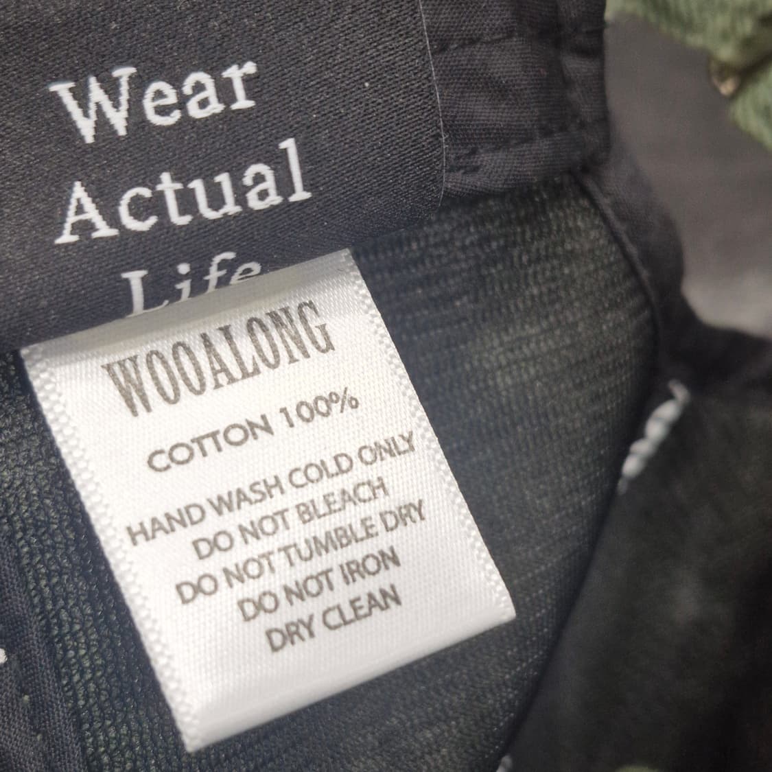 우알롱 로고 볼캡 상품이미지4