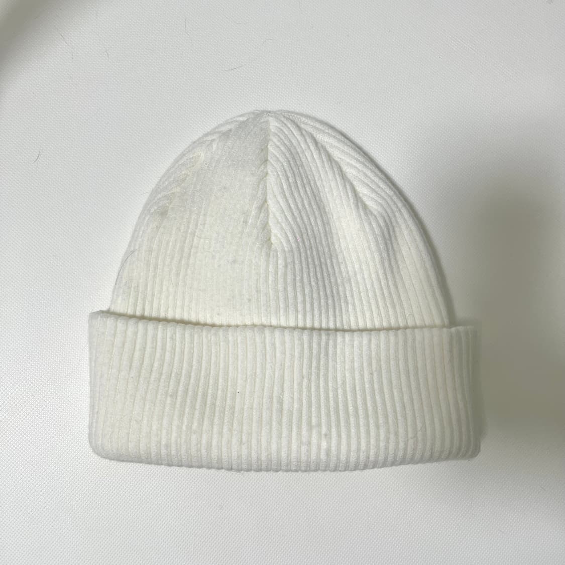 플레어업 화이트 비니 상품이미지1