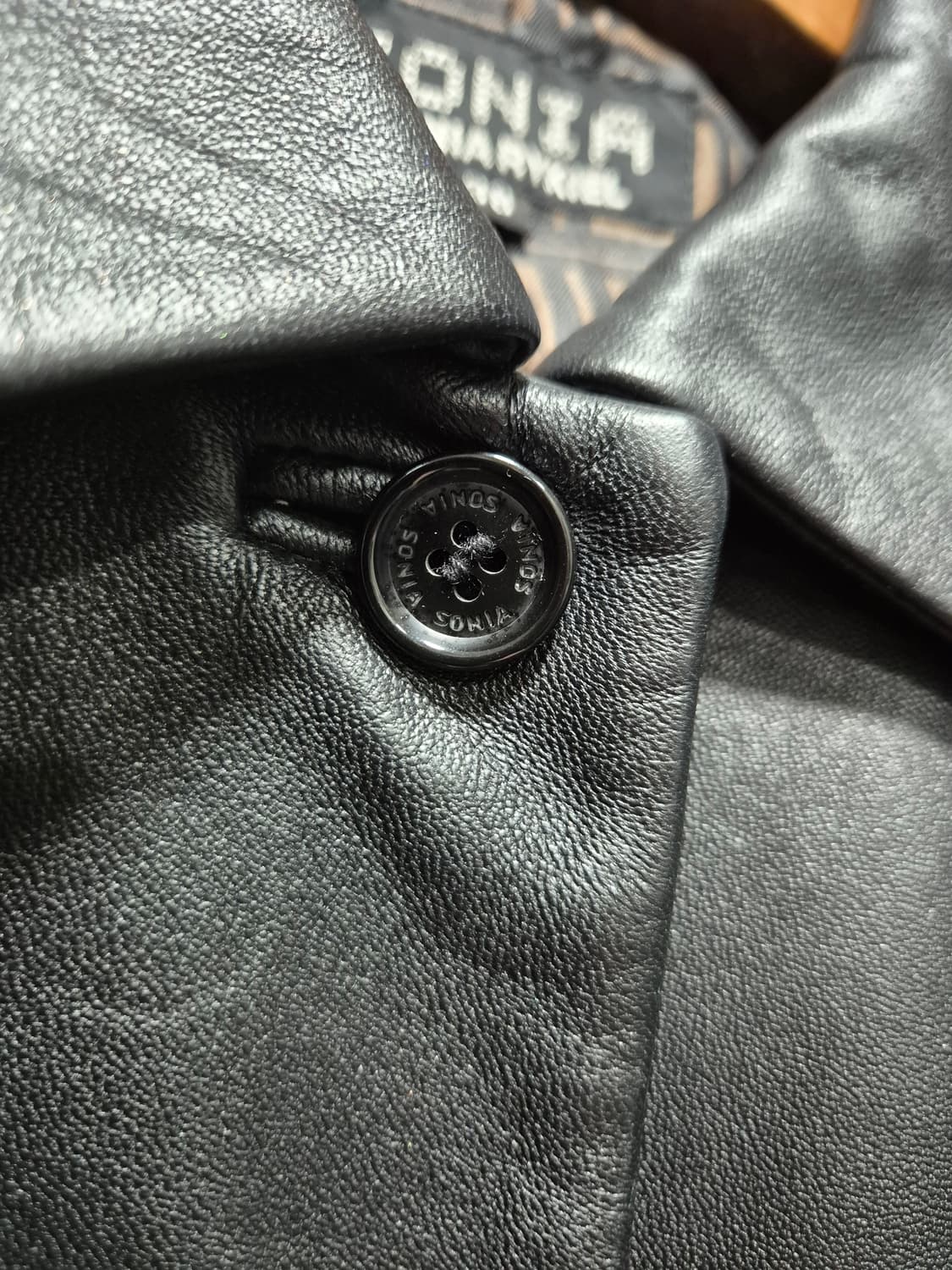 SONIA RYKIEL 블랙 양가죽 자켓 상품이미지4