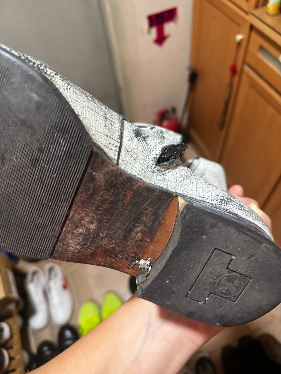 메종 마르지엘라 h&m 콜라보 크랙 부츠 상품이미지9