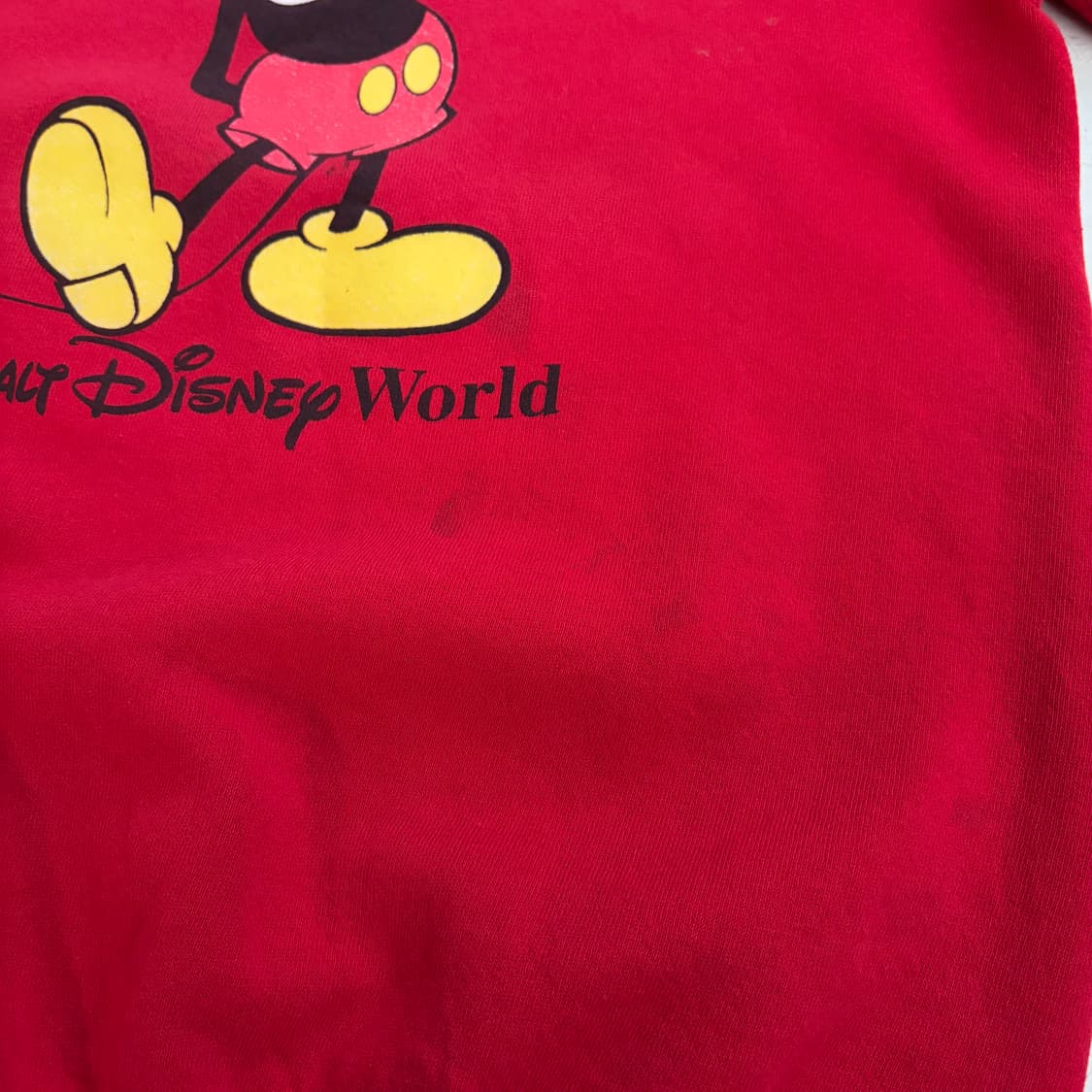 90s USA 디즈니 미키마우스 빈티지 스웻셔츠 L 상품이미지6