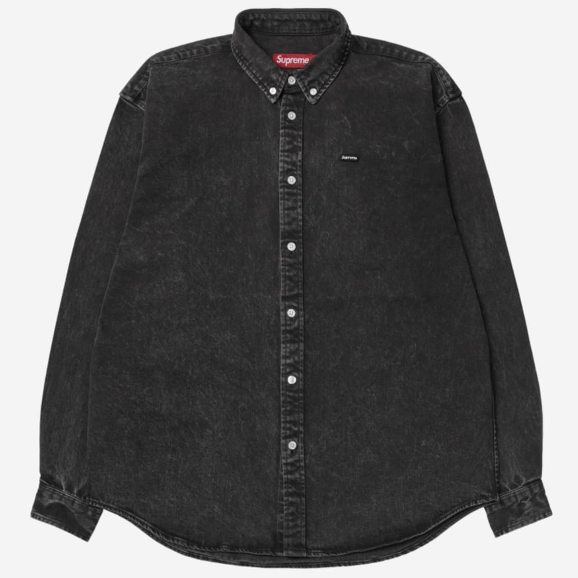 슈프림 25FW 스몰 박스 데님 셔츠 블랙 상품이미지2