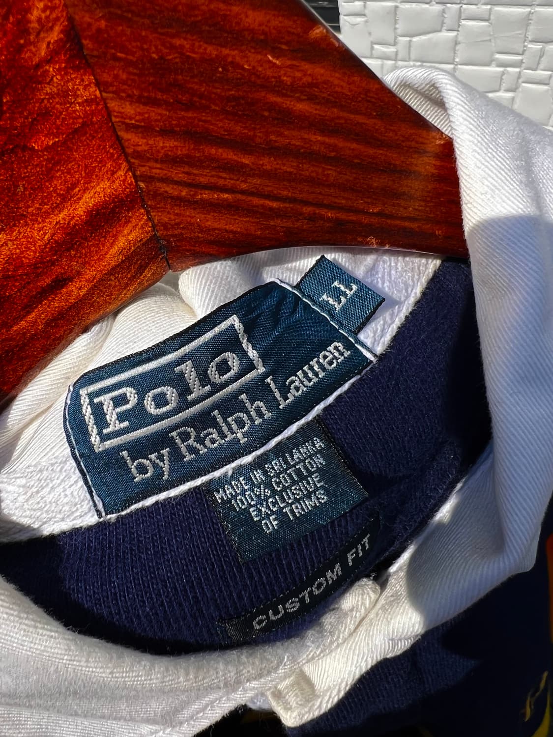 90s 폴로 랄프로렌 럭비티 XL 상품이미지6