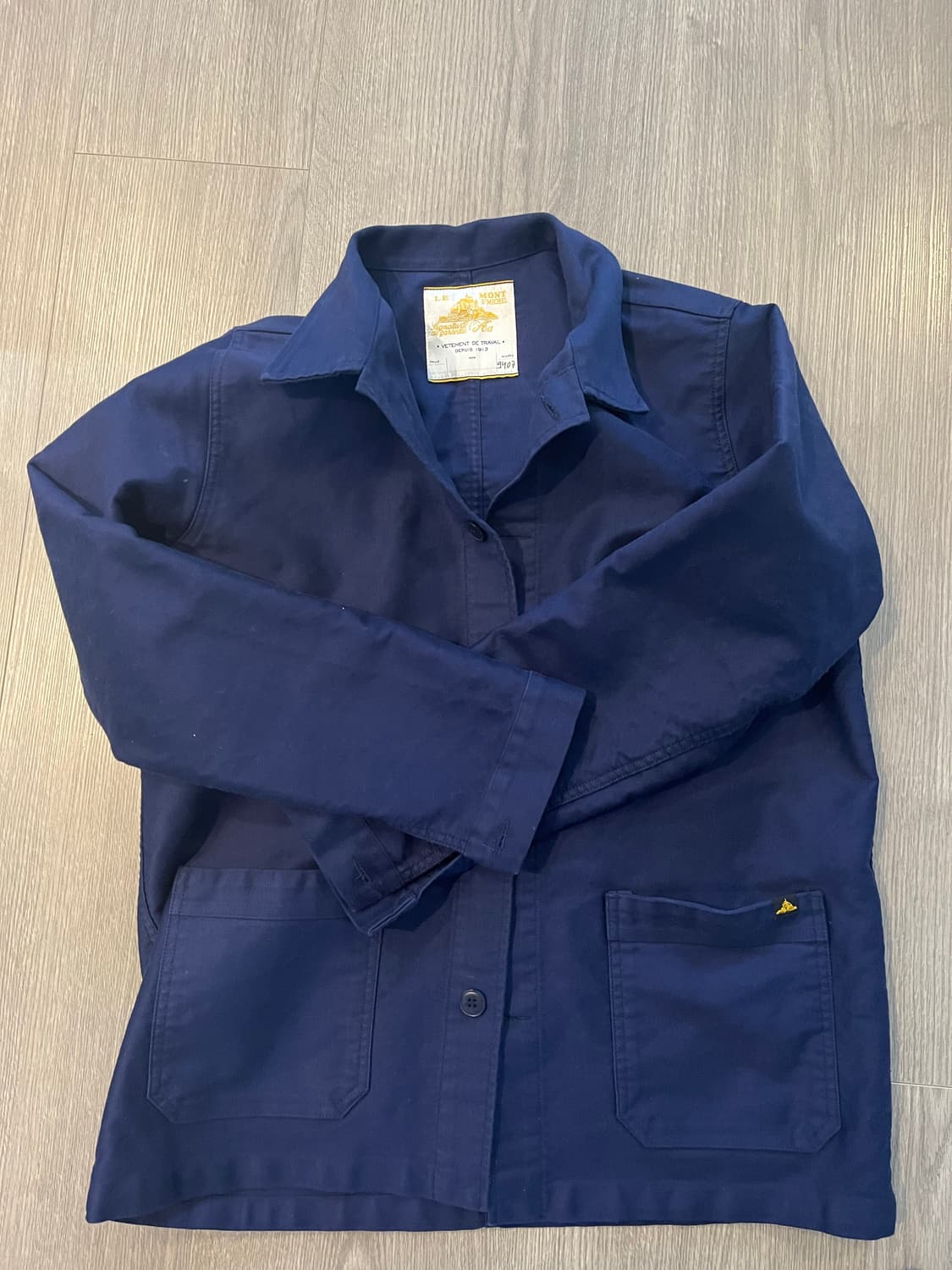 르몽생미셸 몰스킨 워크자켓 코발트블루 46size 상품이미지1