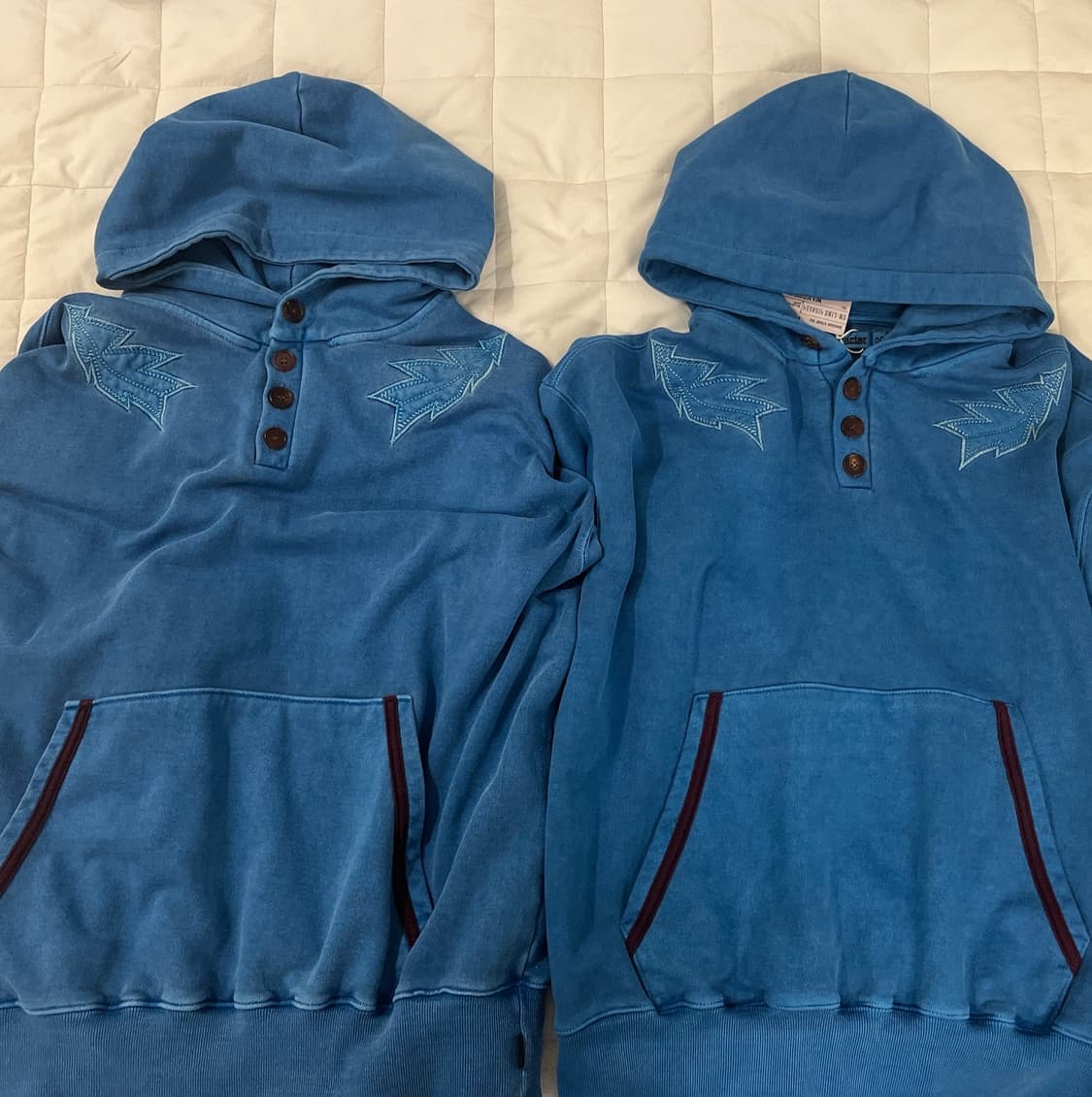 카락터 후드 01 사이즈 Garment dyed button hoodie 상품이미지5