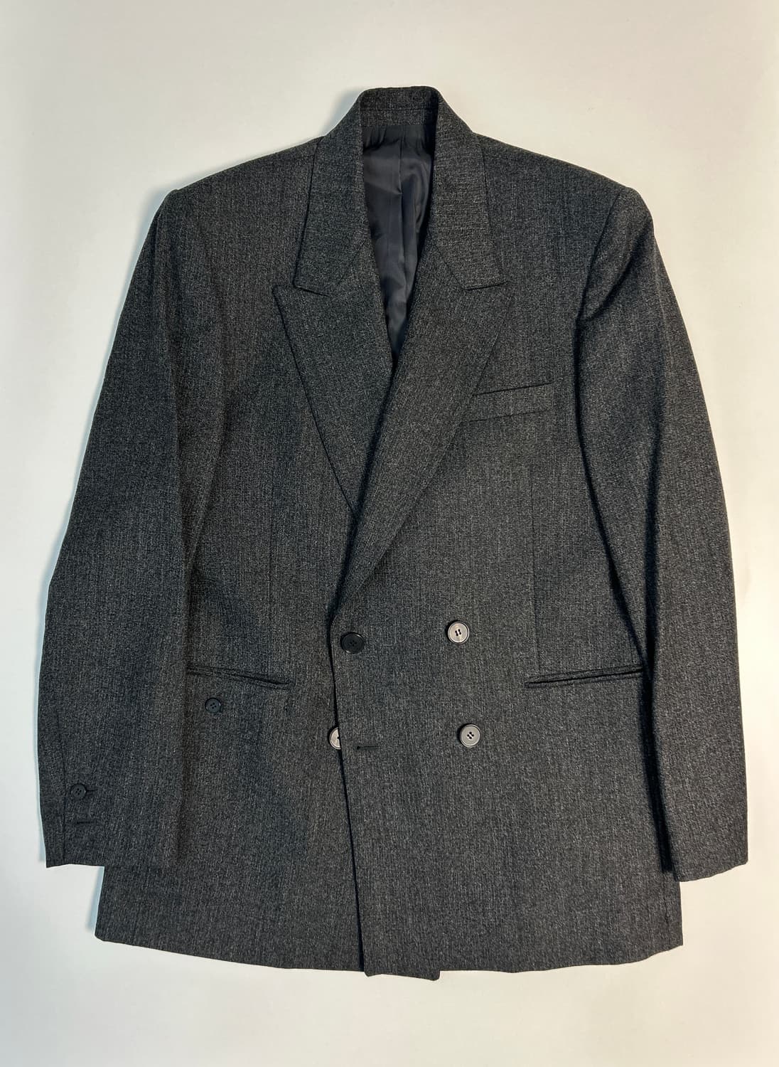 이얼즈어고 floor plan DB jacket 차콜 M사이즈 상품이미지2