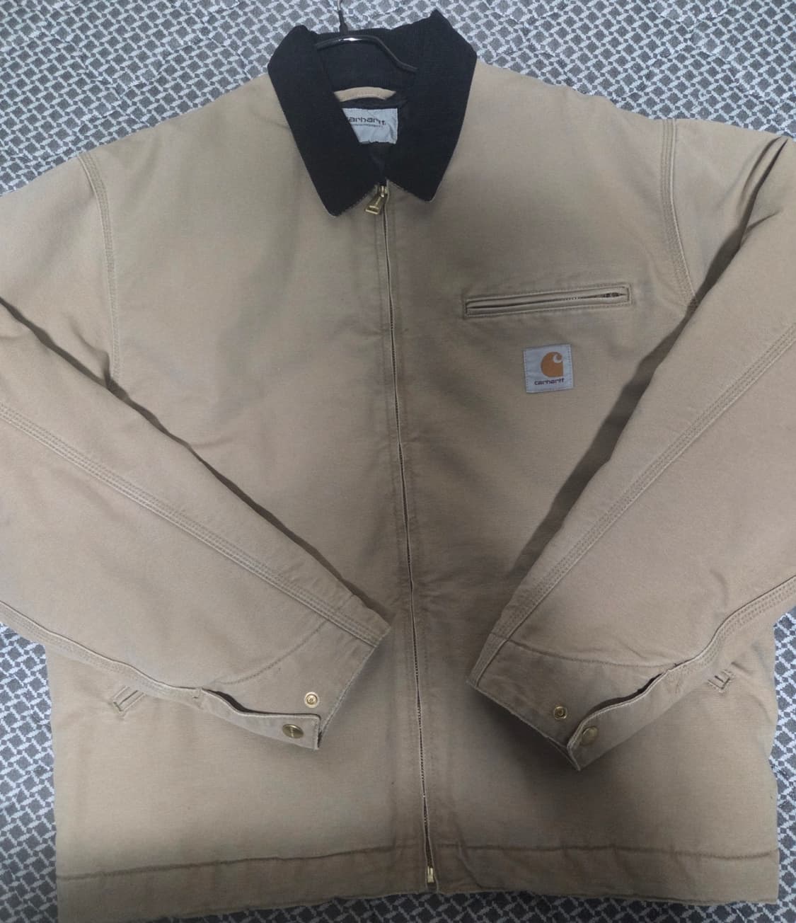 칼하트 WIP  OG 디트로이트 자켓 피넛 L 상품이미지3