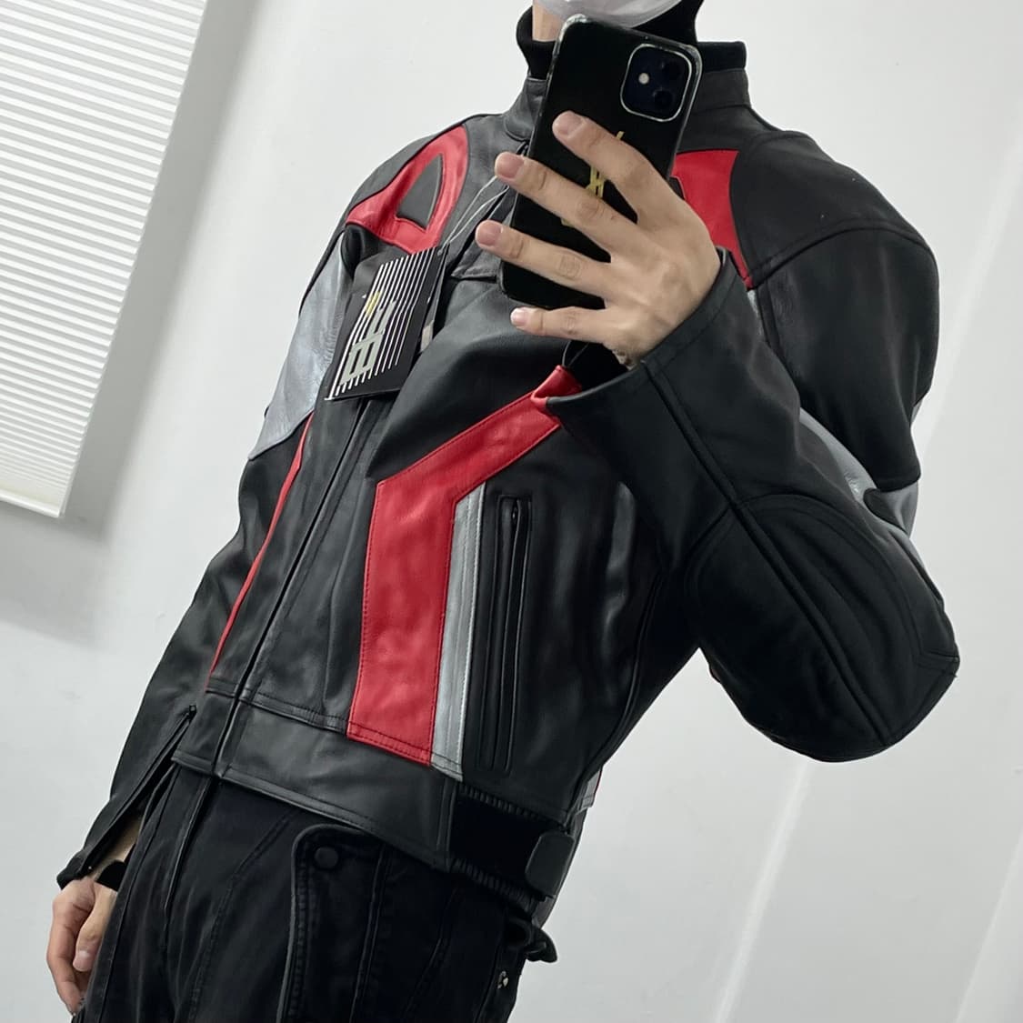 (새상품) 2XL BF 소가죽 레이싱 자켓 상품이미지3