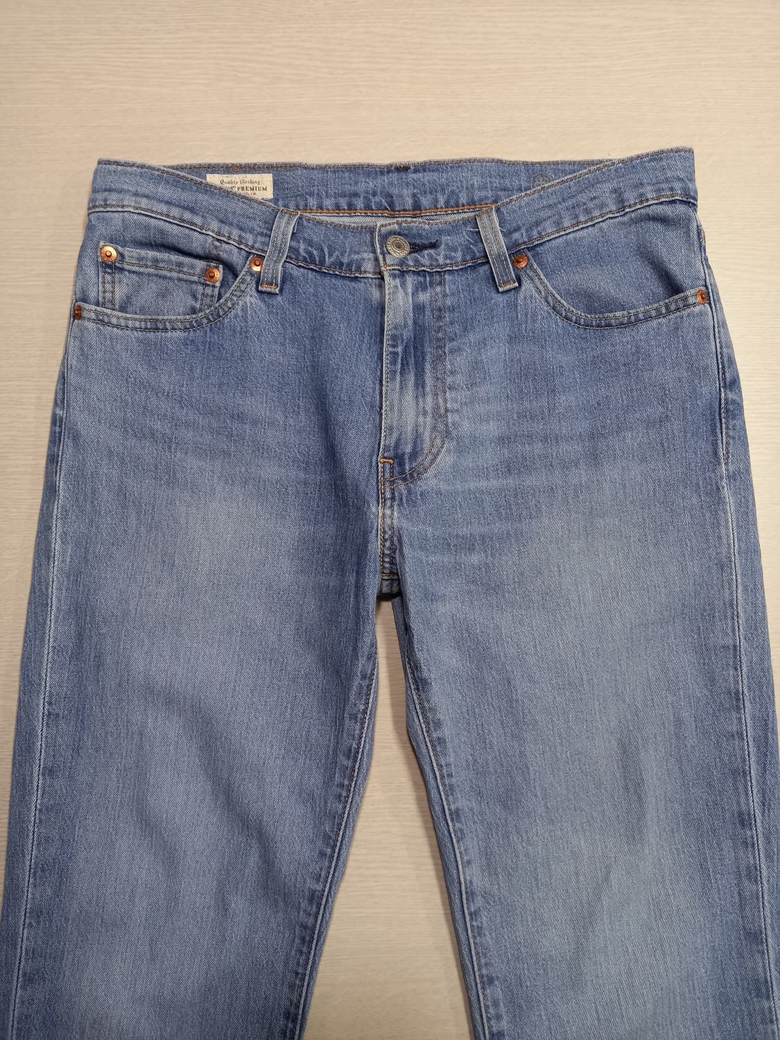 30 리바이스511 cool 봄여름용 워싱 스판 슬림일자진 30-184 상품이미지3