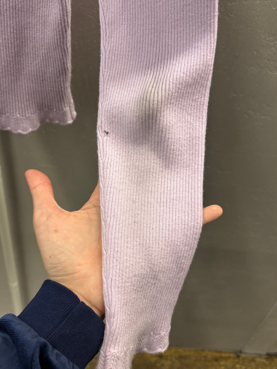 롤라롤라 라벤더 골지 가디건 FREE 상품이미지6