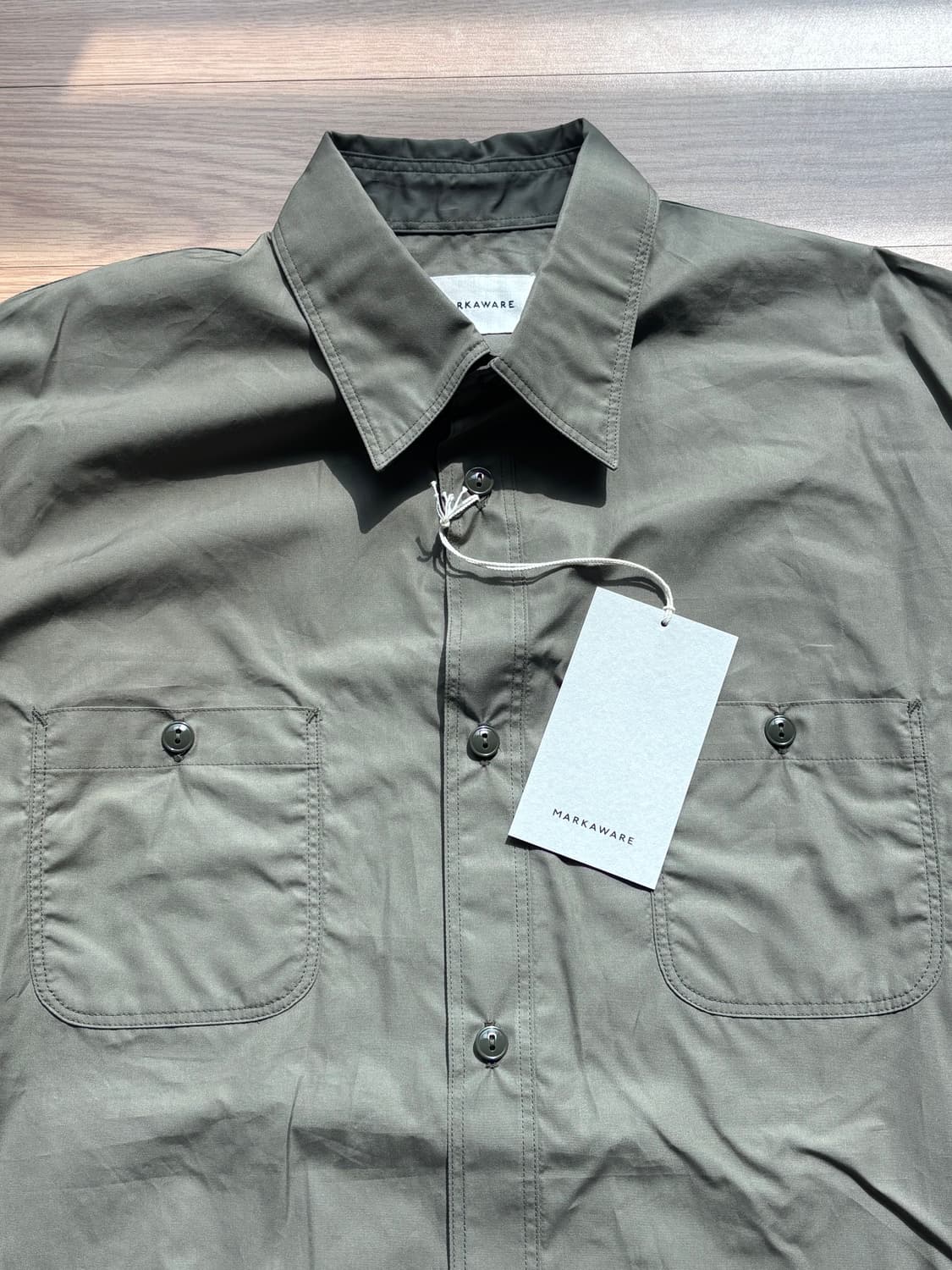 [새상품] 마카웨어 markaware 롱 텐트 셔츠 상품이미지2