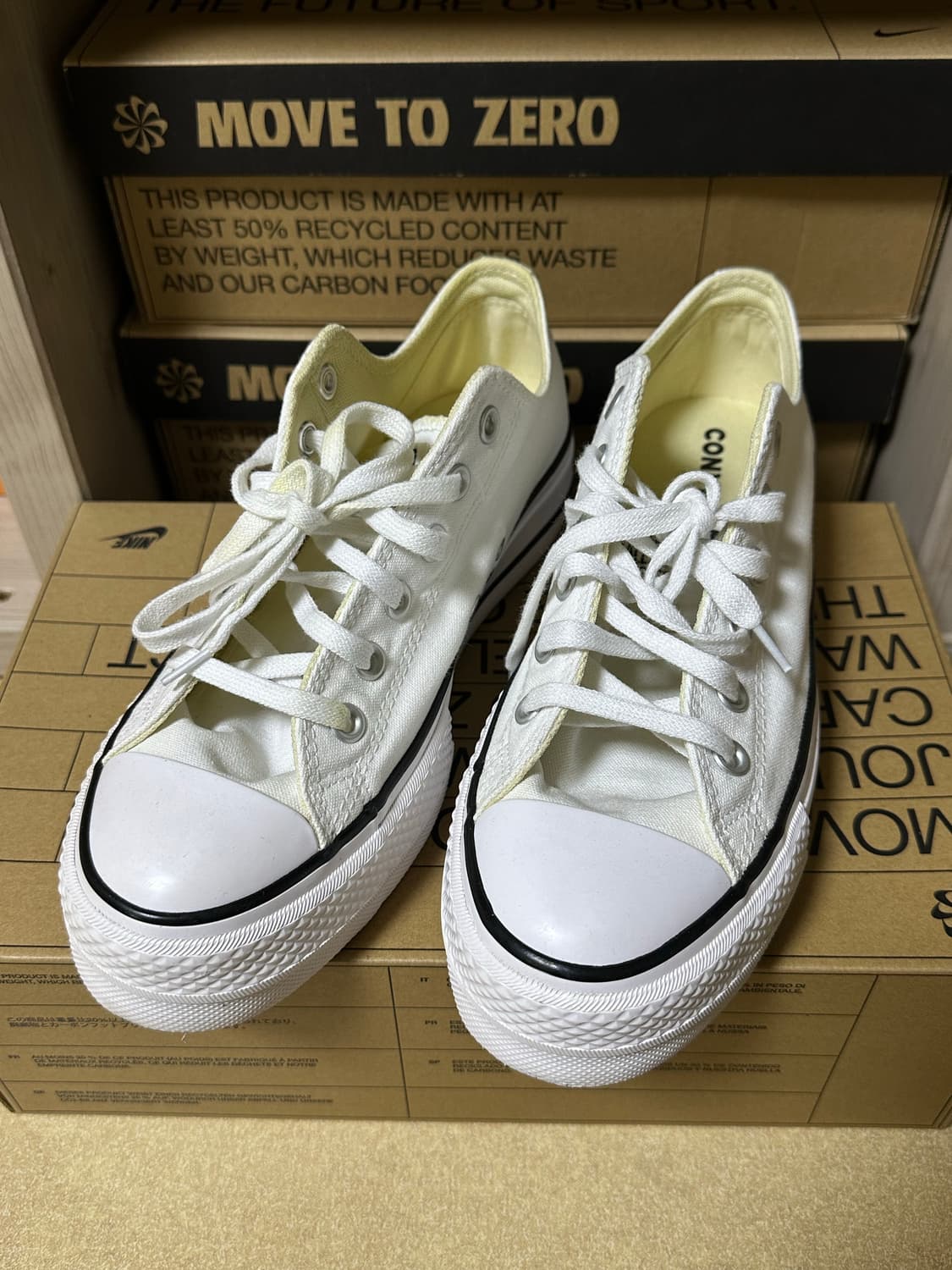 컨버스 척테일러 올스타 리프트 로우 화이트 250 상품이미지1