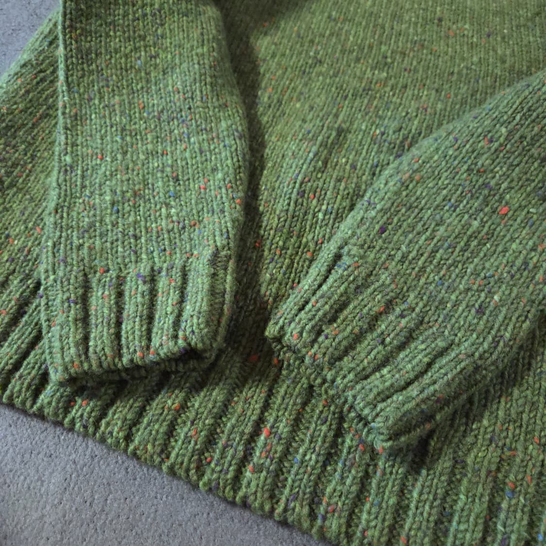 바버 울 쉐기독 니트 스웨터 L 상품이미지4